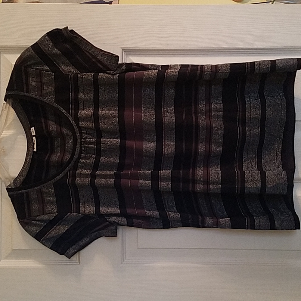 Black/Silver blouse